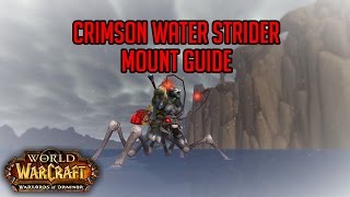 Crimson Water Strider Mount Guide [upl. by Teilo]