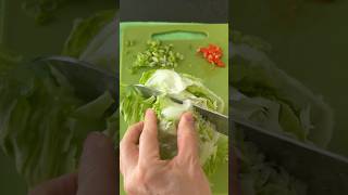 Iceberg Lettuce Vegetable Cutting Skills cuttinggarden cuttingfruit cuttingskills [upl. by Hiasi]