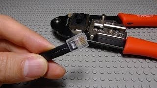 LEGO Mindstorms NXT  EV3 Cable amp Crimping Tool DIY [upl. by Heda615]