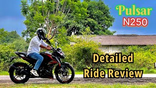 New Pulsar N250 Detailed Ride Review  Mt 15 Killer  चलाने मे कैसा है 😇 [upl. by Tap]