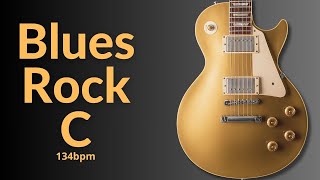 Straight Groove Blues Rock Guitar Backing Track in C l Jam Session Essentials [upl. by Nasya]