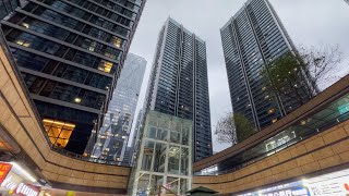 🇨🇳 Exploring Shenzhen City at Night Fall  Walking Tour 4K HDR [upl. by Llerrit]