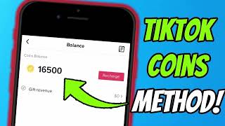 free tiktok coins  how i got 40k coin for free on tiktok 2024 new tutorial [upl. by Boaten]