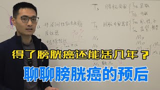 『膀胱癌』得了膀胱癌还能活几年？聊聊膀胱癌生存预后 [upl. by Grath]