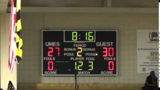 UMES Mens Basketball vs NC Central [upl. by Missak]