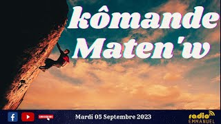 KÔMANDE MATENW RADIO EMMANUEL Past PB Roche [upl. by Daria]