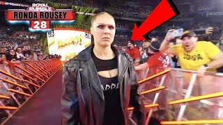 RONDA ROUSEY RETURNS 2022 ROYAL RUMBLE RONDA ROUSEY WINS WOMENS ROYAL RUMBLE 2022 FULL MATCH [upl. by Irianat]