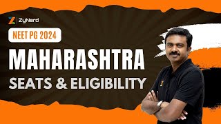 Maharashtra PG Medical 2024  Seats amp Eligibility [upl. by Viking]