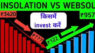 Websol Energy VS Insolation Energy  Which Stock is Better  Websol Energy share latest news [upl. by Sophia]