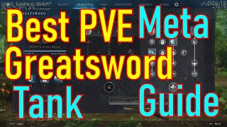 The Best Greatsword Rapier Tank Meta Build Guide for Raids in New World Aeternum 🔥⚔️ Hive of Gorgons [upl. by Melamed]