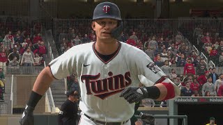 Minnesota Twins vs Oakland As  MLB Today 5622 Royce Lewis MLB Debut MLB The Show 22 Sim [upl. by Schuster]