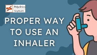 How to Use an Inhaler  SingHealth Healthy Living Series  SingHealth Polyclinics [upl. by Odareg]