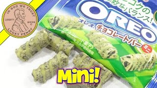 Oreo Chocolate Bar Mini Uji Maccha  Green Oreo Cookies [upl. by Eidnar]