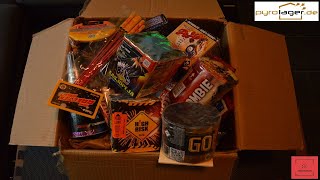 Richtig Bock auf Feuerwerk  F2 Feuerwerk Unboxing Pyrolager [upl. by Oakman]