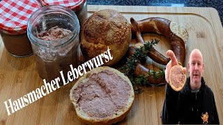 Hausmacher Leberwurst ganz einfach selber machen [upl. by Oicnedif797]