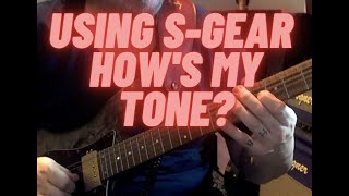 Hows My Tone Improvising over Stevies Groove using SGear  Scuffham Amps [upl. by Naoh]