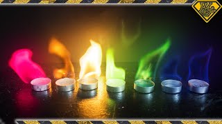 DIY Rainbow Fire The TKOR Guide On How To Make Colored Flame Easy Rainbow Fire317 [upl. by Apfel967]