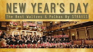 Wien Classics  NEW YEARS DAY CONCERT  The Best Waltzes amp Polkas By Strauss [upl. by Marutani]