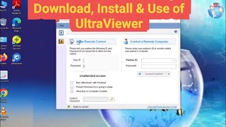 How To Download amp Run UltraViewer For Windows 111087  Install UltraViewer in PCLaptop [upl. by Eeleimaj]