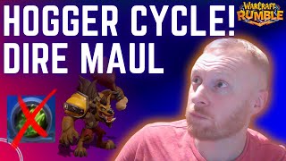 Dire Maul FAST Beast Hogger Guide in Warcraft Rumble  OJH [upl. by Ellebanna]