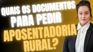 Quais as documentações para pedir aposentadoria por idade rural Entenda [upl. by Yregram391]