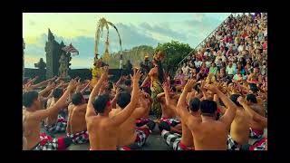 Kecak dance Uluwatu Bali in Indonesia Kecak and Fire Dance Show  Balinese Traditional Culture [upl. by Hebel]