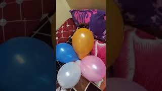 play with balloons new 2024 masti himachalmandi viral [upl. by Yoho]