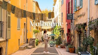 Beautiful French Village Tour of Valbonne Art of Slow Living in South of France Côte dAzur [upl. by Jaret905]