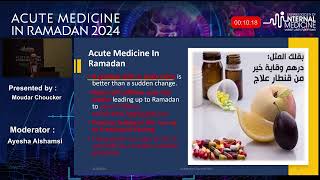 02 Moudar Choucker Pain Management in Ramadan [upl. by Neyuh]