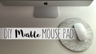 DIY Marble Mouse Pad [upl. by Idalla]