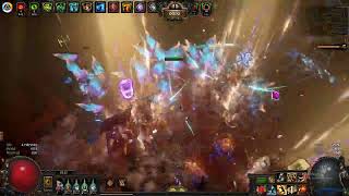 POE 325 Multi Mirror Trinity Lacerate of Butchering with MTX [upl. by Oralla]