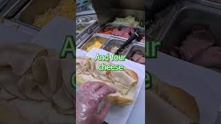 Subway Sandwiches POV How To Make A Turkey Sandwich At Subway [upl. by Bergin535]