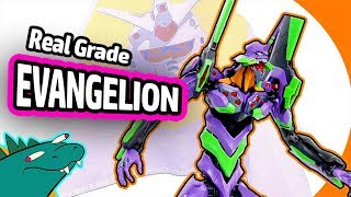 Real Grade Evangelion Unit 01 MODEL KIT Review [upl. by Yelsna191]