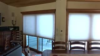 Using Voice Commands to Control Hunter Douglas Shades at the Tahoe Blue Estate in South Lake Tahoe [upl. by Oiracam]