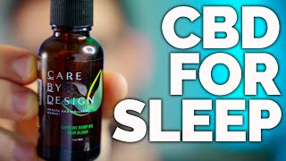 CBD For Sleep  Care By Design Market CBD Review [upl. by Junko]