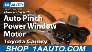 How to Replace Window Regulator 0206 Toyota Camry [upl. by Chara]