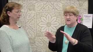 Interview Cindy Needham  3rd Place Winner AQS QuiltWeek  Paducah 2014 [upl. by Ier]