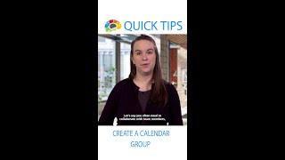 How to Create a Calendar Group in Outlook [upl. by Amyaj859]