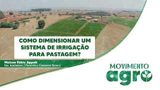 Como Calcular um Sistema de Irrigação para Pastagem [upl. by Atahs]