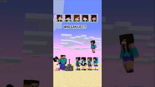 Who Can Lift Thors Hammer shorts minecraft helpherobrine aphmau friendship queennevercry [upl. by Cordell]