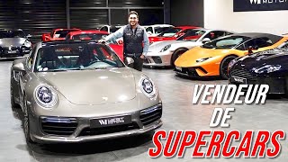 QUESTCE QUE LE MÉTIER DE VENDEUR DE SUPERCARS [upl. by Ttirrej]