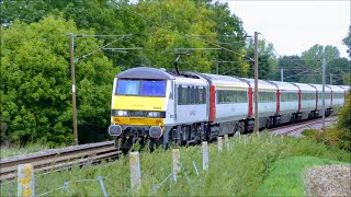 Trains around Stowmarket GEML  150918 [upl. by Dewar]