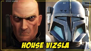 House Vizsla From Jedi to Empire the Rise and Fall of Mandalorian Power  Star Wars Shorts [upl. by Nah893]