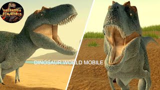 DINOSAUR WORLD MOBILE  LIVING AS A DASPLETOSAURUS [upl. by Annahsar]