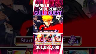 Bleach Brave Souls  Ranged Soul Reaper Nightmare GQ CLEAR NO GISELLE [upl. by Marylee]