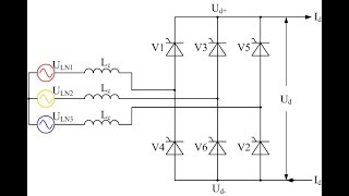 10 Le redressement commandé triphasé montage simple en parallèle [upl. by Christyna762]