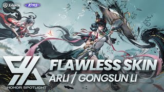 Arli Flawless Skin  Dye Jianghu Parallel World Series Skin  Honor of Kings  HonorSpotlight [upl. by Zerelda178]