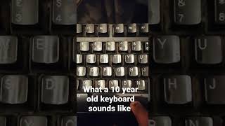 gotta be the loudest and clickiest keyboard [upl. by Ynnav]