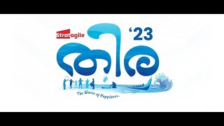 StratAgile Onam Celebration Highlights  THIRA 2023  Global Team Meet [upl. by Llehcal464]