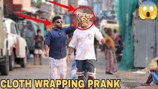 Cloth Wrapping And Slap Prank  MOUZ PRANK [upl. by Abigail]